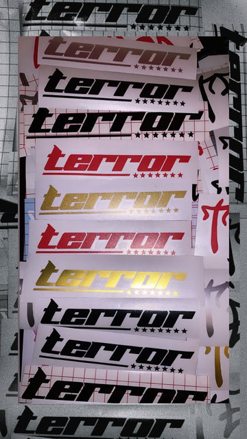 ‘Terroracing’ Sticker